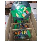 Home Accents 100 multi colored c9 led lights