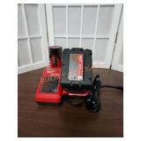Milwaukee M18 and M12 charger and batteries