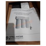 3-stage water filtration system
