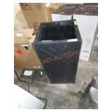 13" square tall planter