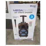 MegaBass LED Jobsite Speaker System