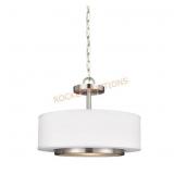 Generation Lighting Two Light Semi Flush Pendant