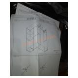 Misc. Home corner shelf system