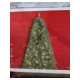 6.5ft Festive Pine LED Pre Lit Artificial Tree