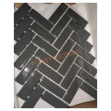 3 boxes of ceramic mosaic tile