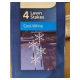 Phillips 4 Snowflake Light Lawn Stakes