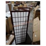 4ft tall room window pane divider