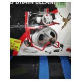 Rigid powered drain cleaner