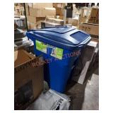 Tower 48gal recycling bin