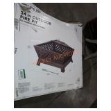 Hampton bay 34" outdoor firepit