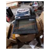 Small electric fireplace