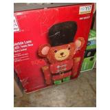 Home Accents 3ft LED Teddy Bear Nutcracker
