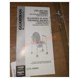 Guardian Steel Drop Arm Commode