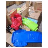 Up and down coaster playset