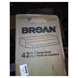 Broan 42in range hood