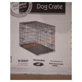 Double door dog crate