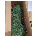 Prelit artificial tree of unknown size