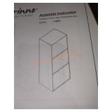 Furinno 3 tier open shelf bookcase