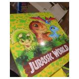 Jurassic world junior table and chair set,