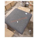 38 x 38 Grey Ottoman
