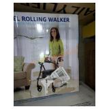 Medline steel rolling walker