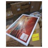 11"×17" white wood frame