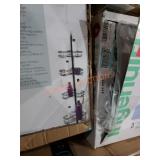 Shower tension pole caddy