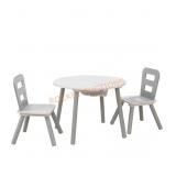 Kid Kraft Round Storage Table and 2 Chair Set
