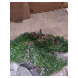 Pre Lit artificial garland