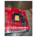 Portable buddy heater 4,000-9,000 btu