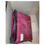 Burgundy velvet curtains 2 panels