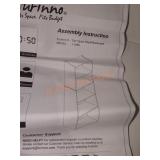 5 tier open shelf bookcase