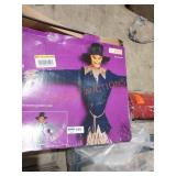 Home accents 6.5ft grave and bones scarecrow