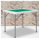 Flash Furnit 34.5" Square Folding Card Game table