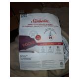 Sunbeam heated blanket