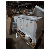 61" double vanity combo