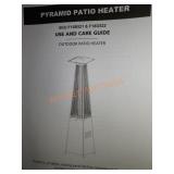 Pyramid patio heater