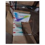 Clear powder free vinyl gloves