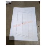 Metal Storage Cabinet (unknown dimensions)