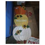 3pc metal fall decor
