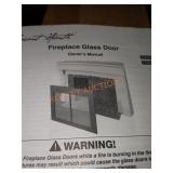 Pleasant Hearth fireplace glass door