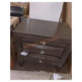 26"×16"×26" brown nightstand