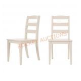 Stylewell Ivory chair pair