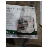 Fan-forced heater 3xthebid