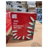 300 Clear Incandescent Mini Lights (10 Boxes