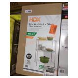 HDX 24" 3-Shelf Storage Unit