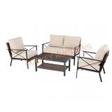 Northport wicker 4pk deep seating set