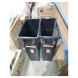 Highboy waste container
