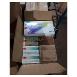 Clear powder free vinyl gloves