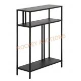 Cortland 22 in. Blackened Bronze Rectangle Metal